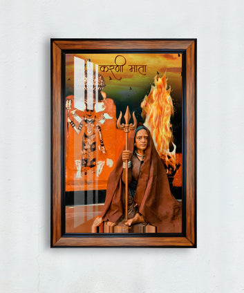karni mata ji deshnok photo frame for home and office