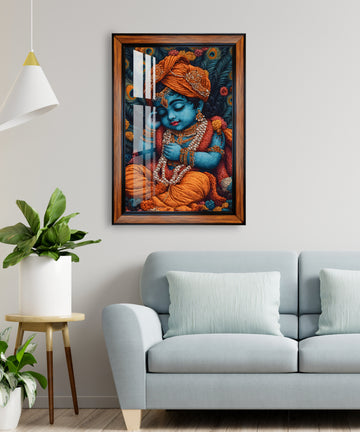 Little Krishna photo frame for home and office