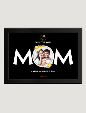 Mother's day gift Photo wtih Black  & white Frames