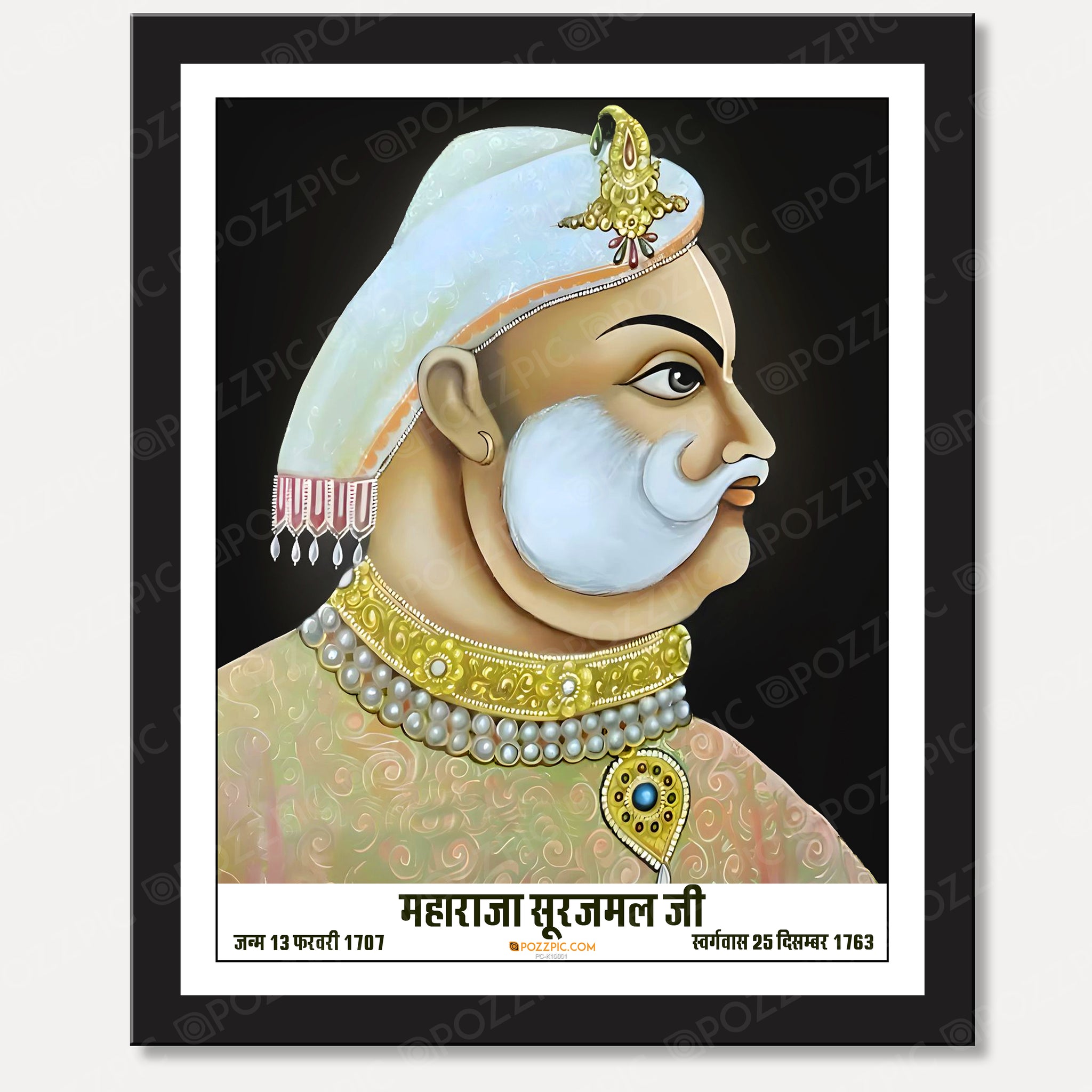 Maharaja surajmal photo frame