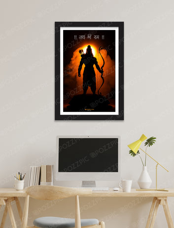 Jai shree ram photo frame for home and office decorebest for pooja ghar  useful photo frame Elegant photo Amazing photo