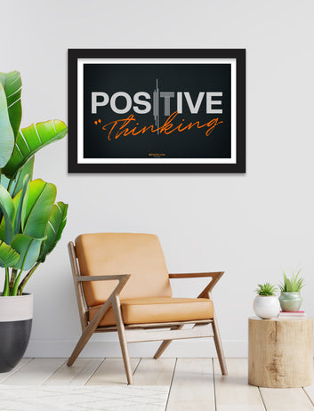 positive thinking motivational framed for Living Room, Bedroom, Home, Office, Hotels decor