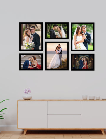 Framed Photo Prints  6 picture, 6 frame Big and small size Multi frame.