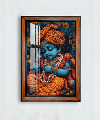 Little Krishna photo frame for home and office