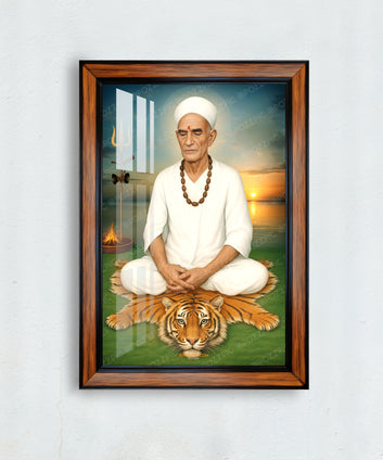 Shree 1008 Kheteshwar Ji photo frame for home and office