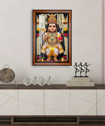 Lord Murugan  Photo Frame for home and office décor