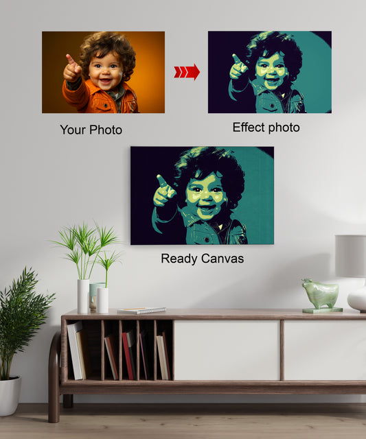 Abstract photo-effect Canvas photo Frame Canvas Prints | Canvas Photo Printing Online | Canvas Wall Art