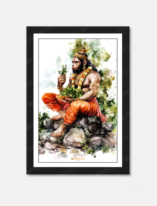 Hanuman ji photo frame for home decor and office Trendy photos New photo framed indian art and culture