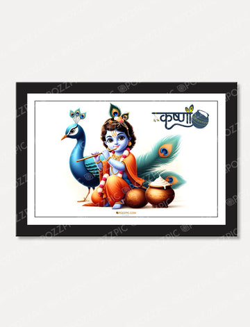 Cute krishna little krishna photo Cute little Bal Gopal Baby God Krishna| Kanha Ji | Laddu Lord Makhan Chor Painting Religious
