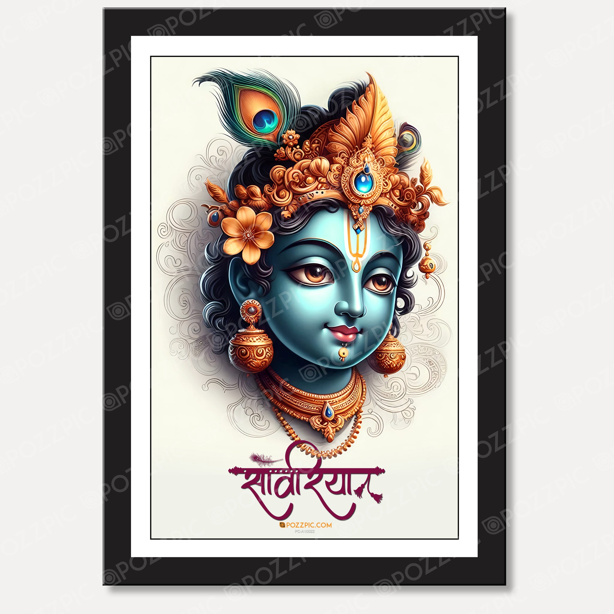 Stylish sanwriya photo framed for home and office decor best poster today sell.