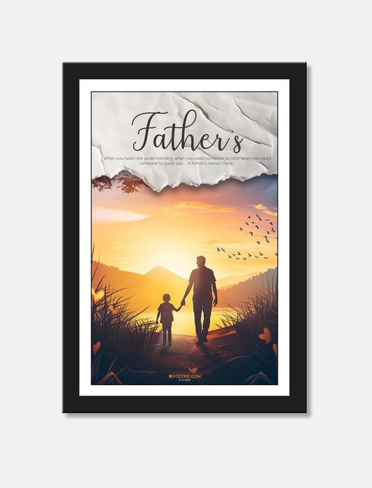 A father's always there.