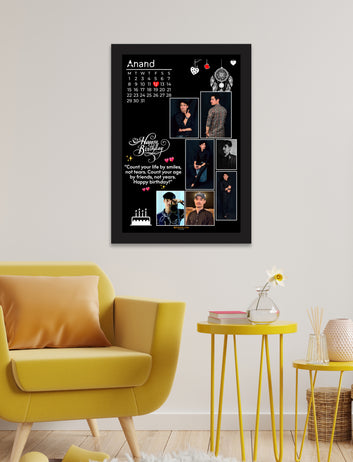 Personalised Photo Frame for Birthday Gifts Collage Customised Photo Frames