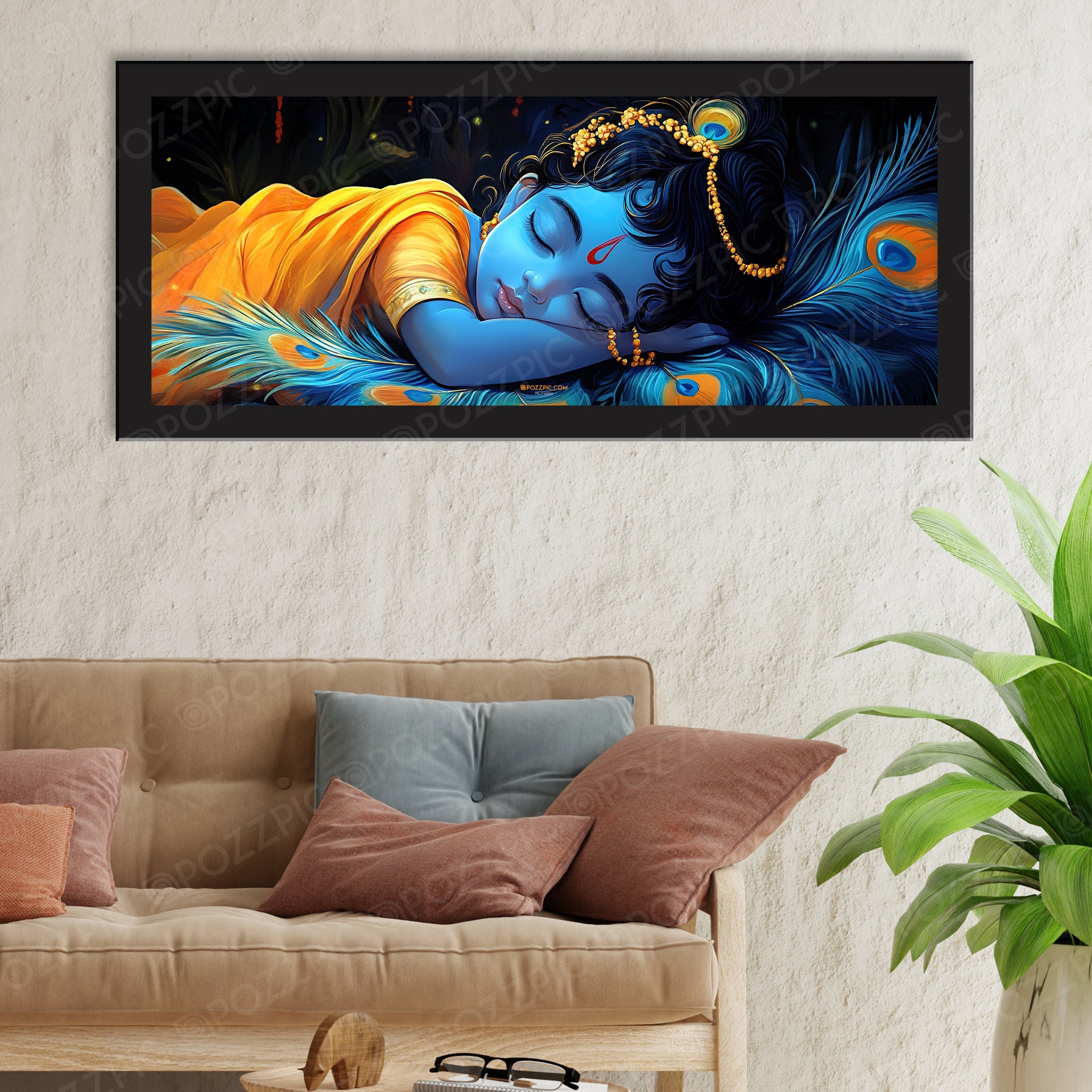 sri krishna  useful photo Zara Hatke frame for home office decor