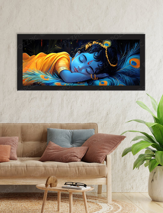 sri krishna  useful photo Zara Hatke frame for home office decor