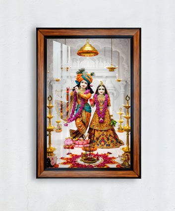 Radha krishan Luzury photo frame for home and office