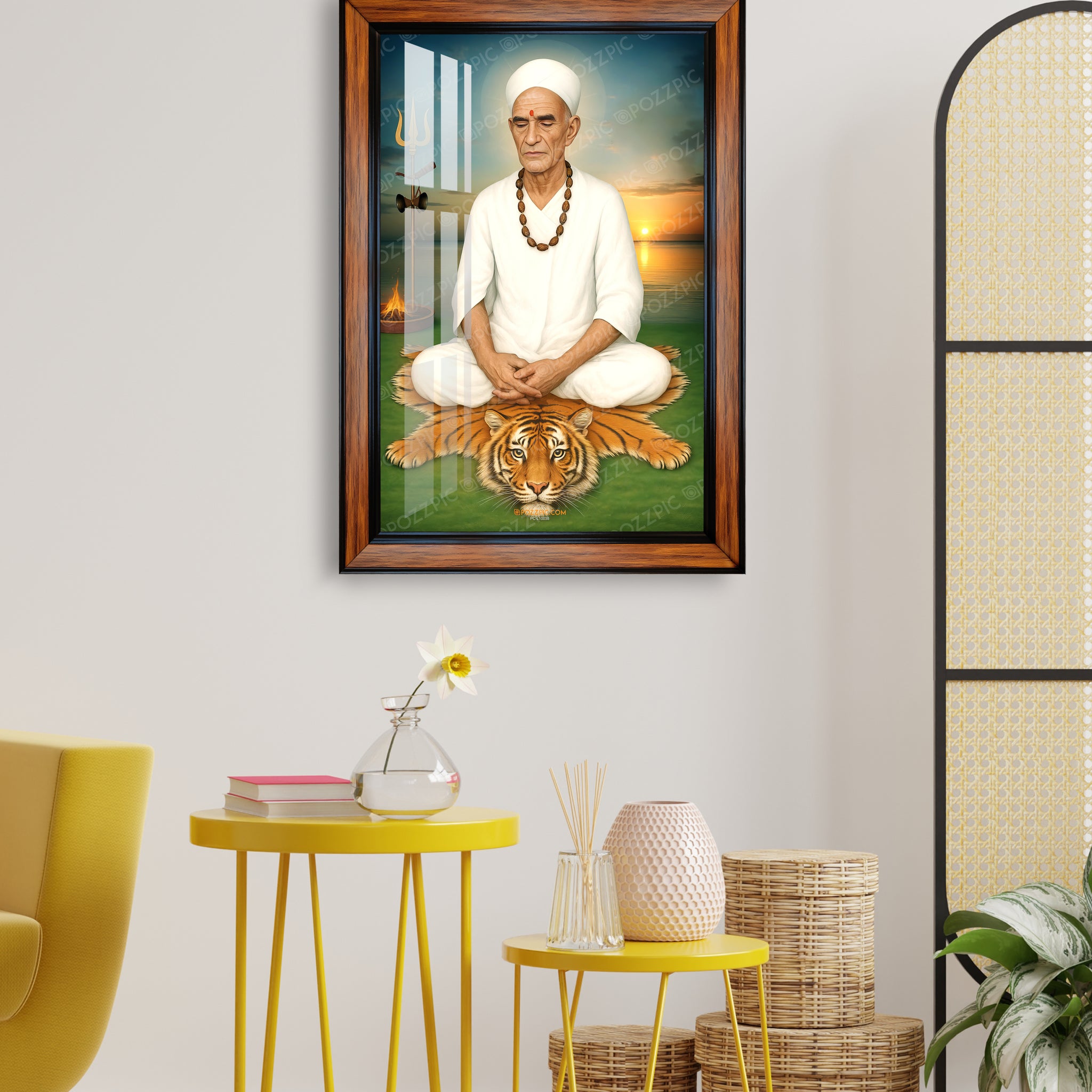 Shree 1008 Kheteshwar Ji photo frame for home and office