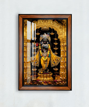 Banke bihari Krishna Luzury photo frame for home and office