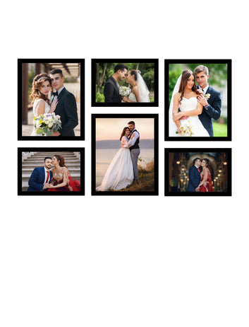 Framed Photo Prints  6 picture, 6 frame Big and small size Multi frame.