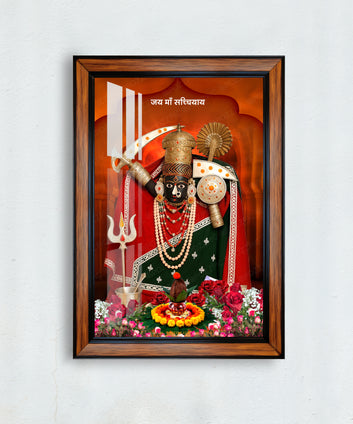 Sachiyay mata Jhodhpur photo frame for home and office