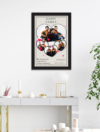 Family Customised Photo Frames for home