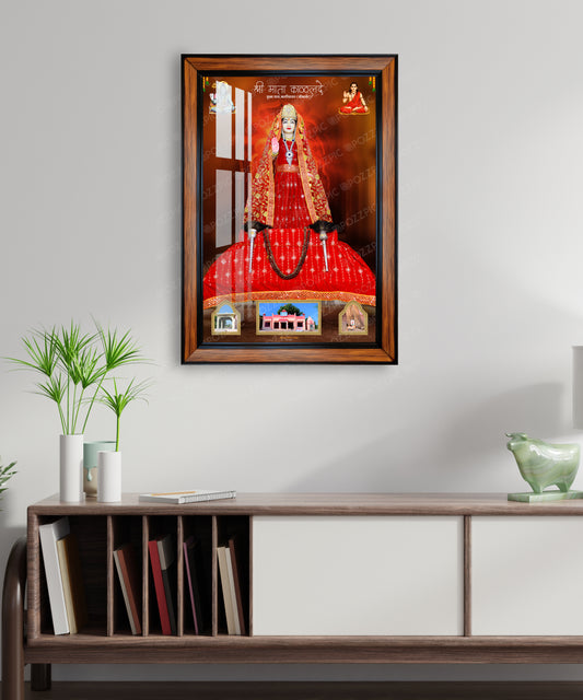Mata satti kalde mata (Katriyasar) photo frame for home and office