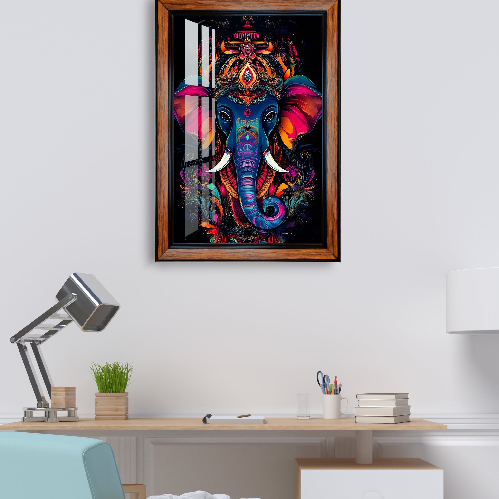 Ganesh ji photo frame for home and office