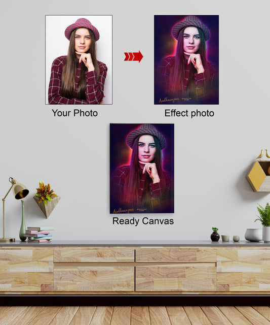 Oil Panting effect Canvas photo Frame Canvas Prints | Canvas Photo Printing Online | Canvas Wall Art