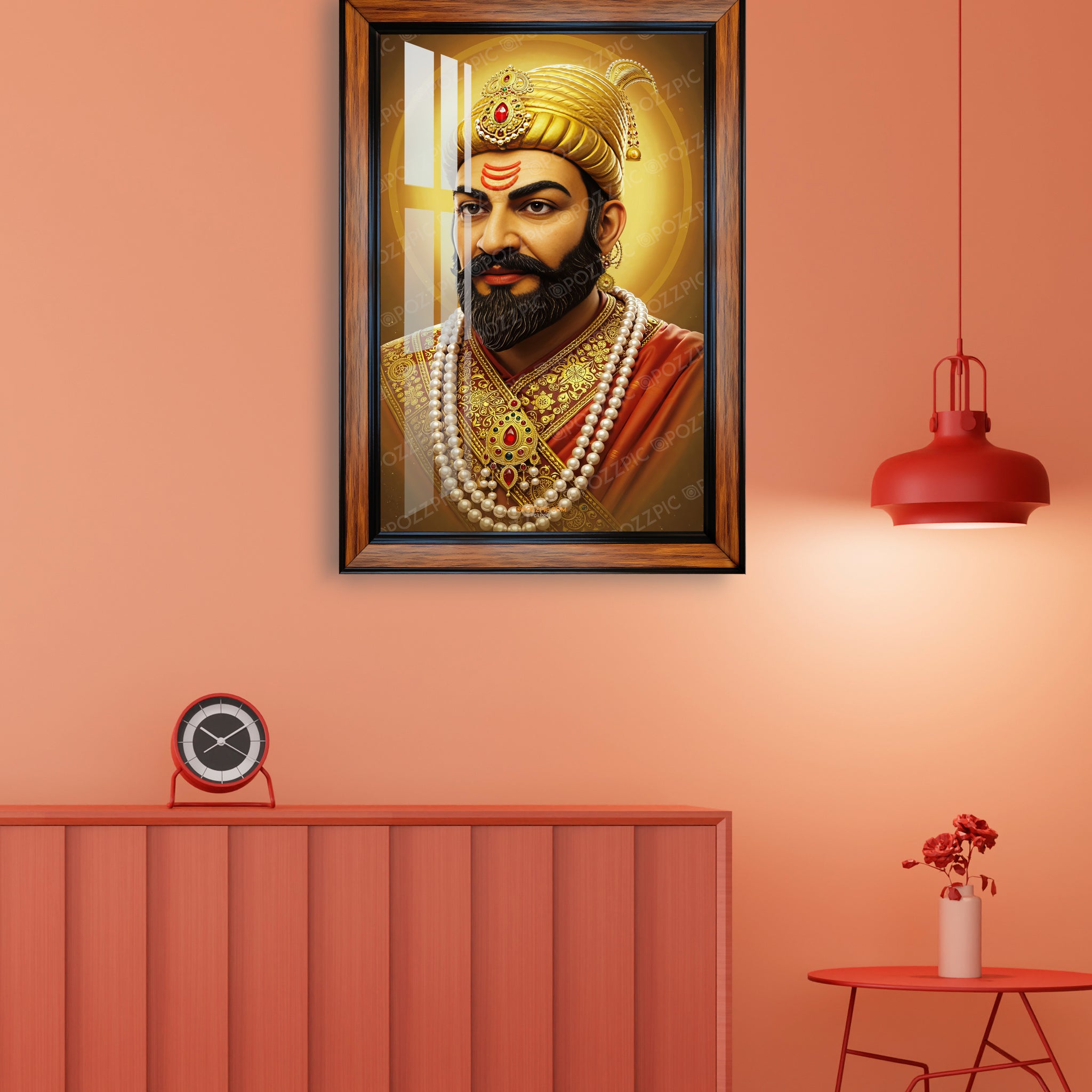 Shivaji maharaj photo frame for home and office