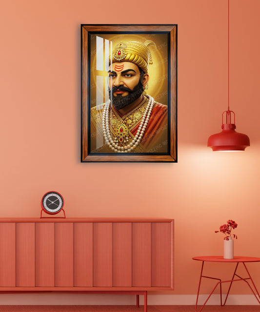 Shivaji maharaj photo frame for home and office