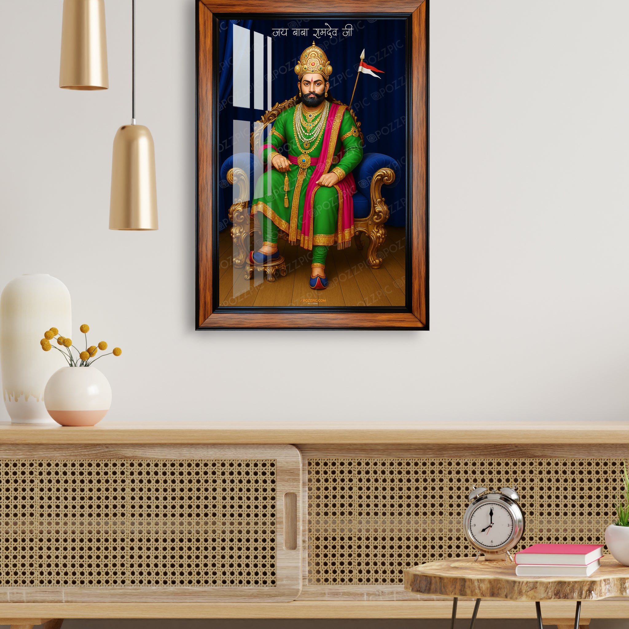 Baba Ramdev ji Ramdevra (PEER) photo frame for home and office