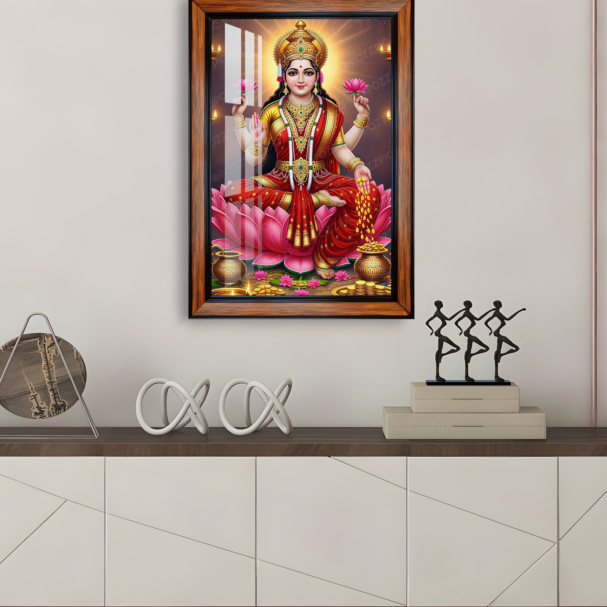 Laxmi mata Photo Frame for home and office décor