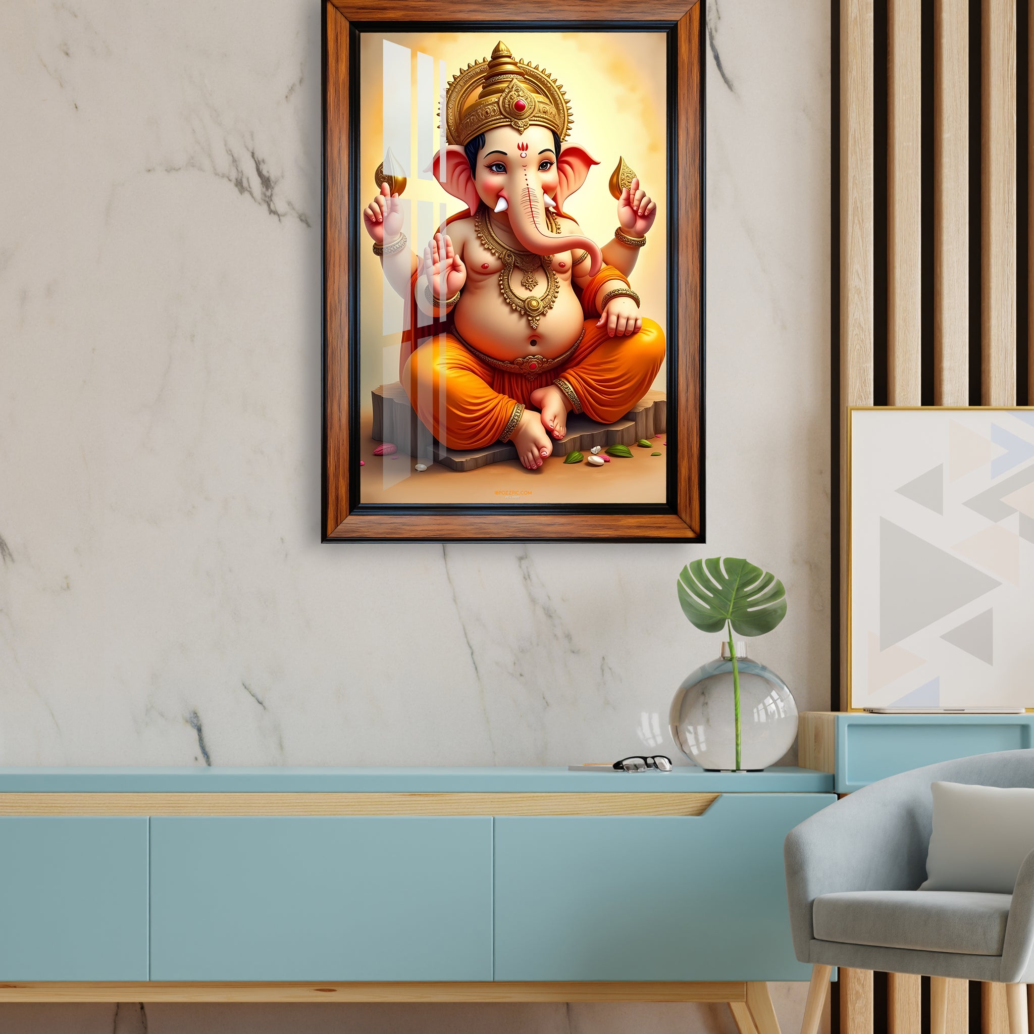Ganesh ji, vinayak, ganpati  photo frame for home and office