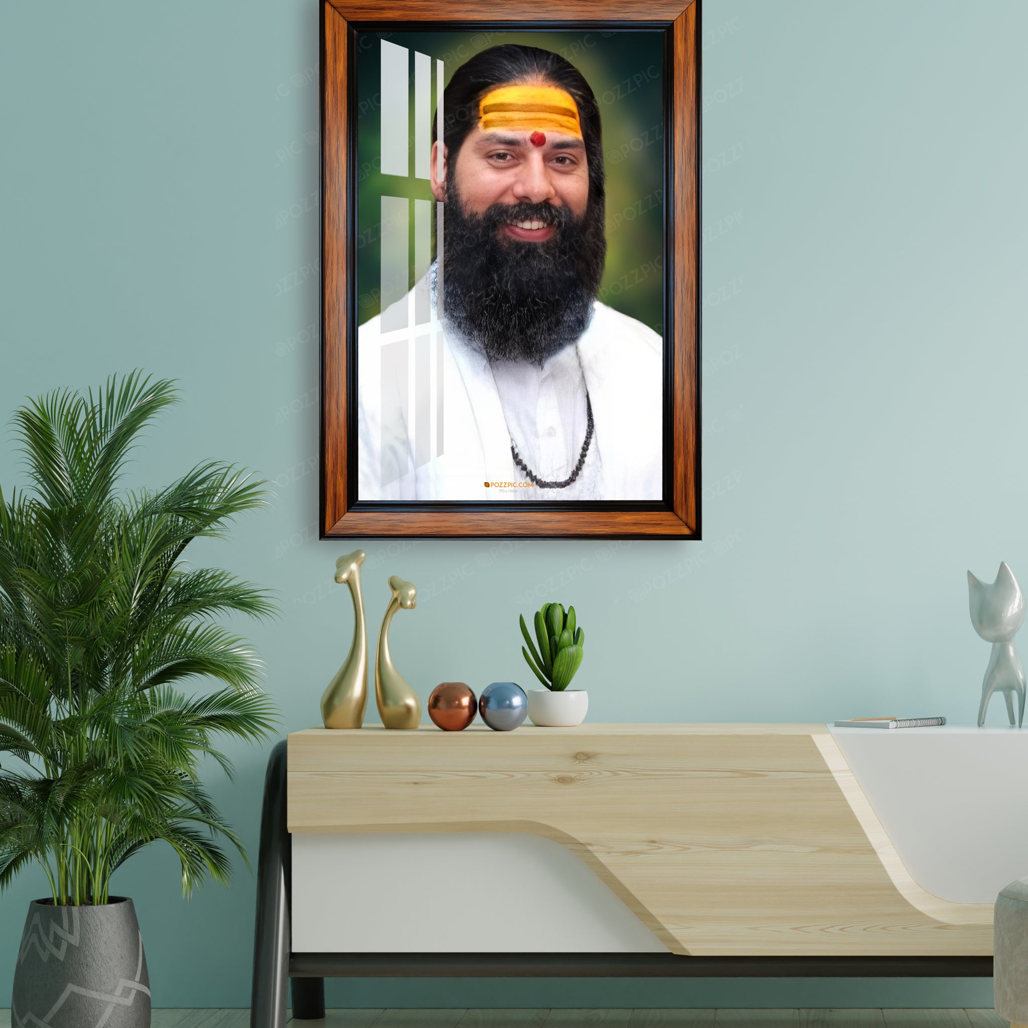 VEDANTACHARYA DR. DHYANARAMJI MAHARAJ photo frame for home and office