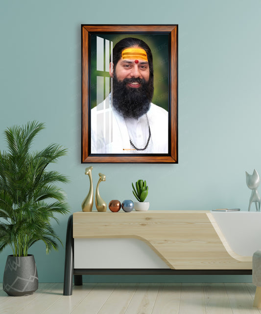 VEDANTACHARYA DR. DHYANARAMJI MAHARAJ photo frame for home and office
