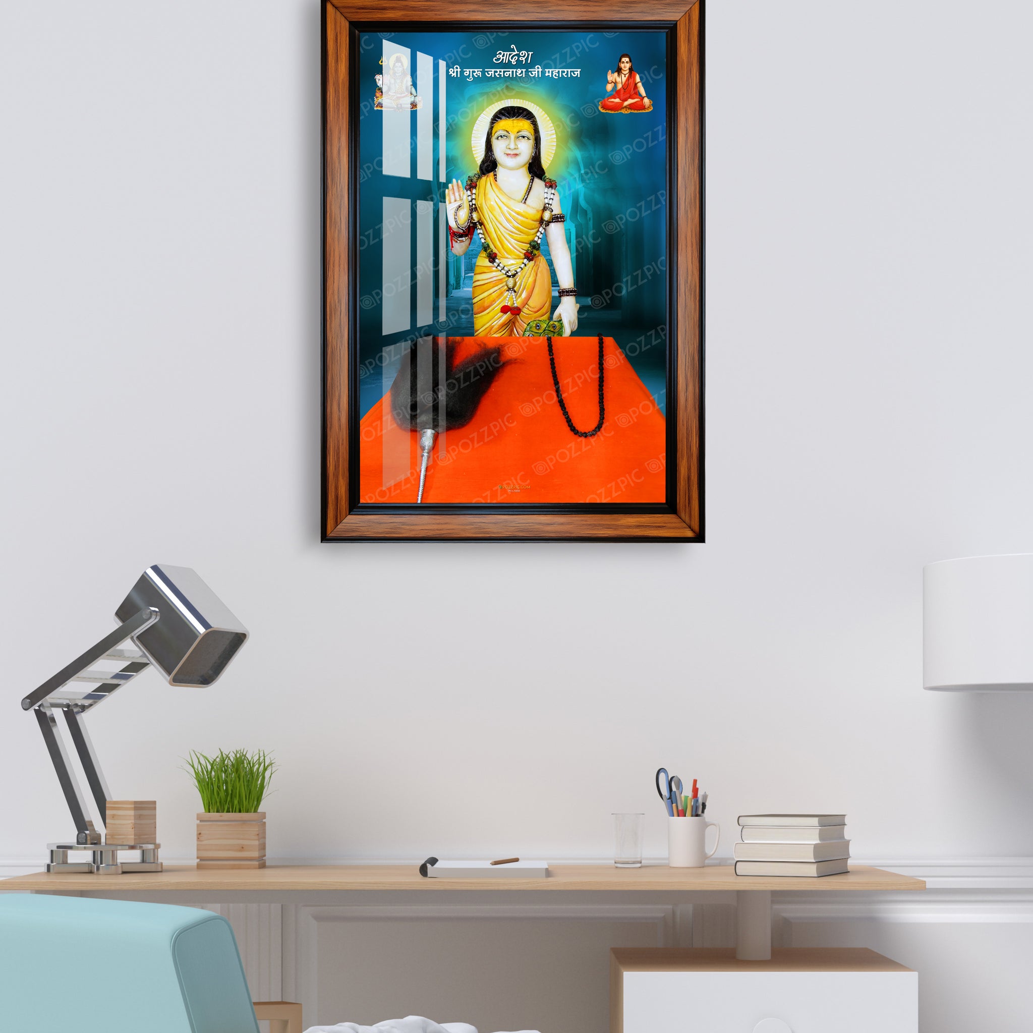 Guru jasnath ji maharaj (Katriyasar) photo frame for home and office