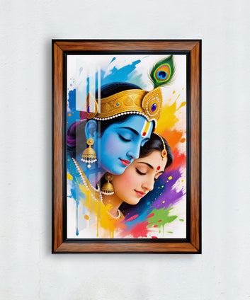 radha Krishna Photo Frame for home and office décor