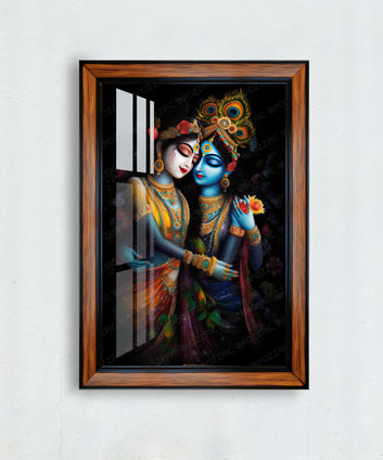 Radha krishan photo frame for home and office