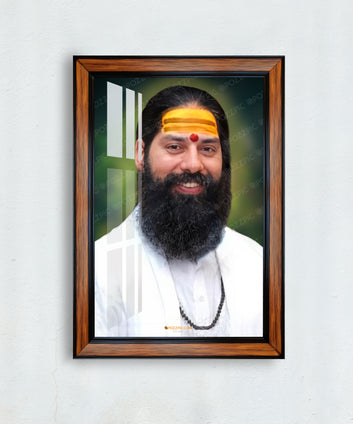 VEDANTACHARYA DR. DHYANARAMJI MAHARAJ photo frame for home and office