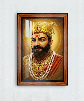 Shivaji maharaj photo frame for home and office