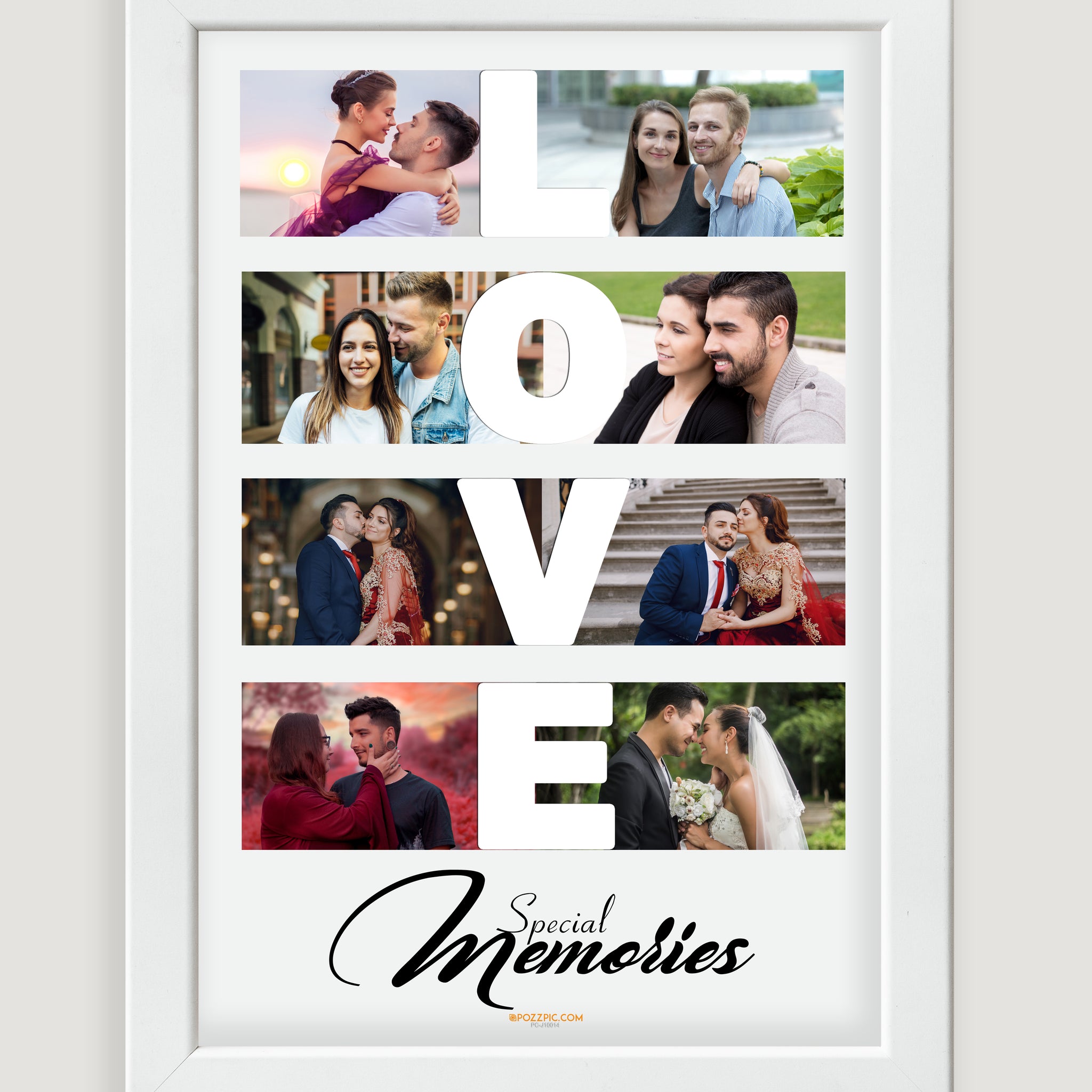 LOVE Photo gift for couple  black and white premium quality  Frames