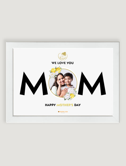 Mother's day gift Photo wtih Black  & white Frames
